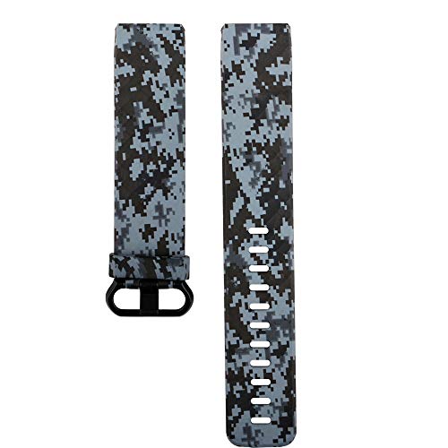 Preisvergleich Produktbild Fcostume Mode Ersatz-Handgelenksband Silikonarmband für Fitbit Charge 3, 23cmx2cm (J)