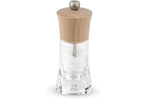 Peugeot Oleron 28381 - Macinasale in Acrilico, 14 cm, Colore: Legno Naturale