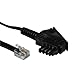 Price comparison product image Hama Connection Cable TAE-N Male to Modular Male 6p6c 10 m