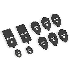 AGARO Tens Massager Pads Set of 10 Compatible With TM2421 Dual Channel TENS Massager