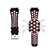 Produktbild LANDUM Silikon-Uhrenarmband für Samsung Gear S3 Frontier SM-R760 / R770 Smart Watch, Grün/Rot rot