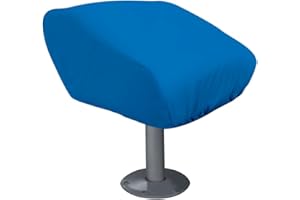Classic Accessories Boat Folding Seat Cover, Medium, Blue by Classic Accessories