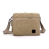 Leinwand Männer Klassisch Einfach Schulter Kurierbeutel Mode Reisen Ipad