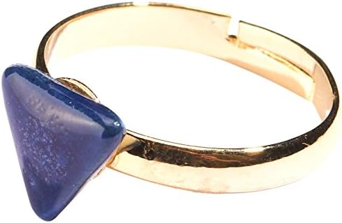 Azucar azu_frag_bag_bleun Adjustable Ring Ceramic