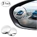 Produktbild Kentop 2Pcs Auto Winkelspiegel Runde Rimless Sicherheitsspiegel Totwinkel konvexen Spiegel Rearview 360 Einstellbare