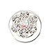 SODIAL(R) 10X Spiral diamond twist Bridal Wedding Clip Hair Pin