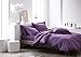 Produktbild Today 106004 Spannbettlaken Jersey Baumwolle Violett Dunkelblau 90 x 190 cm
