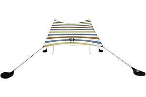 ‎NESO Neso Zelte Grande Beach Zelt, 2,1 m hoch, 2,8 m (9 ft) x 2,8 m (9 ft), Verstärkte Ecken und Kühlfach(Color)