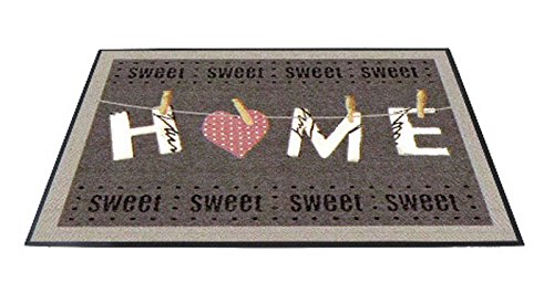 Fußmatte Home Sweet Home, Türvorleger, Türmatte, Fußabtreter