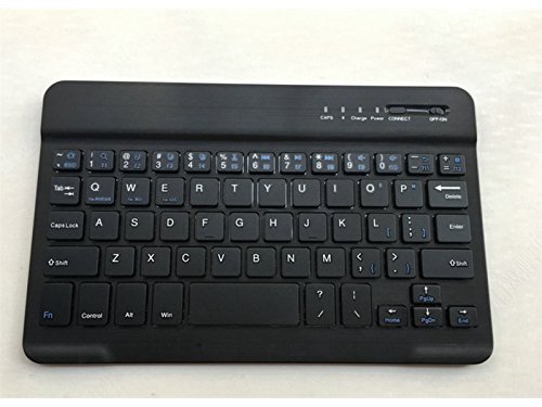 Preisvergleich Produktbild WEILIVE Mechanische Tastatur Universal Bluetooth Wireless Keyboard mit Akku Universelle Kompatibilität mit iPad und Computer (Schwarz) für PC-Gamer und Typisten