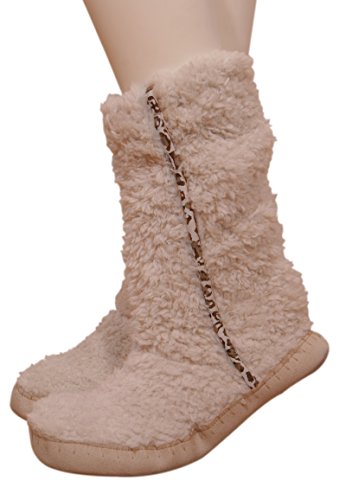 Linga Dore Women´s Homewear Slippered Boots grey
