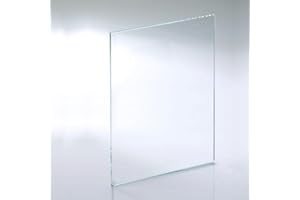 PROCUT GLOBAL LTD Procut Global 6x6 Clear Acrylic Plexiglass Sheets – 2mm Transparent Acrylic Sheet for Picture Frames, DIY Crafts, Art Projects, Painting Displays, and Crafting Needs.