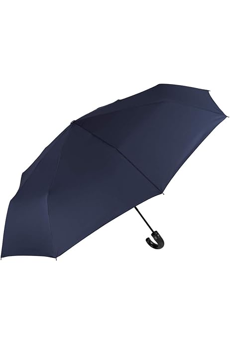 Ombrello Pieghevole PERLETTI - Apertura Automatica, Diametro 96cm, Fibra Di Vetro | Impermeabile E Antivento - Foto 11