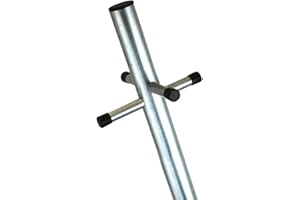 DJM DIRECT DJM Heavy Duty Two Piece Galvanised Steel Clothes Post with Socket (Single Pack)