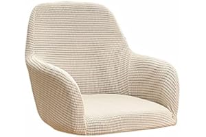 SwJ-swjssb Stretch Stuhlhussen-Bezüge Mit Armlehne 4er Set Büro Hochlehner Stuhlbezug,MaisköRner Samt Cyan Sessel Schonbezug Stihle Sitzauflage,fuir Esszimmer Hochzeit Party Hotel Bankett