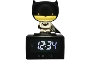Paladone Batman-ikon, väckarklocka, multi, en storlek