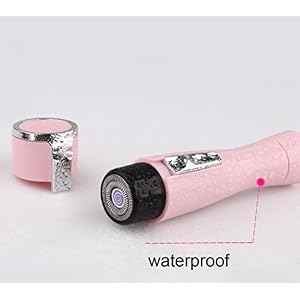 Lady Shaver, Richoose Mini Women Smooth Painless Waterproof Electric Unwanted Hair Remover Epilator Perfect for Face/Leg… - Image 4