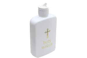 FOGUN 1/5pc Holy Water Bottle Cross Religion Container Organizers Praying Supplies For Home Church Christian Baptism Religious Holy Water Bottle Catholic Baptism