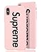 Produktbild Sup PC Case [ Passend für Apple iPhone XR - 6,1", Pink ] Supreme Design Schutzhülle - Feinmatte Hartschale - Ultra-Slim Cover