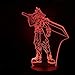Produktbild Spiel Charakter Final Fantasy Claude 7 Farbe 3d Optische Täuschung Nachtlicht Touch Fernbedienung Led Nachtlicht Dekoration Licht Erstaunliche Optische Optische Täuschung