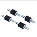Produktbild Keenso 4 Stk Anti-Vibration Gummi Stoßdämpfer Isolatorhalterungen-M4 10 * 10 Spulen Doppelschraube Bolzen Schock Absorber Silentblock Auto Boot Gummispulen