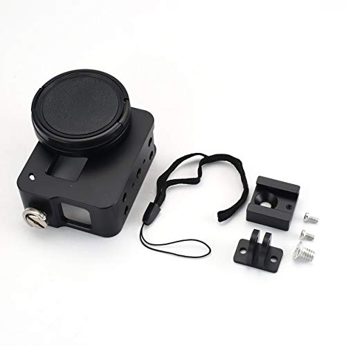 Preisvergleich Produktbild Tellaboull for Aluminiumlegierung Stoßfest Hartschalengehäuse FPV Sport Kamera Fall Rahmenmontage mit Objektivdeckel für GoPro Hero 5 CAM