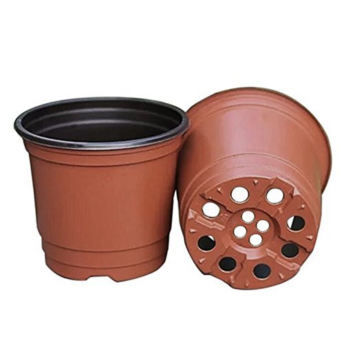 G2PLUS 50 Stück Pflanztöpfe Pflanzkübel 15CM *15CM * 13CM Pflanzentöpfe - 2