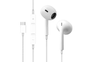 UCGOU Ecouteurs USB Type C HiFi Stéréo Écouteurs avec Micro et Contrôle du Volume pour Samsung S20 S30 S21,Google Pixel 5 4 4XL 3,OnePlus 9R 8T 7T,Huawei P30 P40 P30 Pro Mate 30 Pro,HTC,IPad Pro 2018