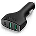 USB Type C Car Charger, AUKEY 49.5W 3-Port USB Car Charger with Qualcomm Quick Charge 3.0 Technology for Nexus 6P, Nexus 5X, and Other Type C Supported Devices. RS.1368.00