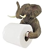 MONTABLE de pared - este Portarollos baño feliz cuelga en la pared y con su tronco para arriba, de seguro que le trae un poco de suerte!