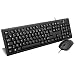 Produktbild V7 CKU200FR Combo Tastatur und Maus USB/PS2 Französisches Layout (FR, French, kabelgebunden, USB-Anschluss, PS2-Adapter, Media-Hot-Keys), Schwarz