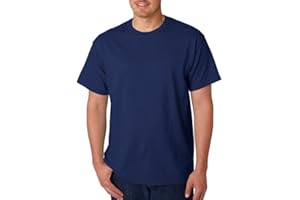 BOD HOME, Pack 1 o 2 Camisetas de Hombre Manga Corta, 100% Algodón, Cuello Redondo, Transpirable, Colores Lisos, Horma Ligeramente Ajustada, Casual, Cómoda, Básica, Tallas S, M, L, XL, XXL, XXXL