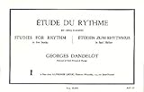 Etude Du Rythme Vol.1 Dandelot