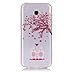 Produktbild Chreey Samsung Galaxy A5 2017 Hülle, Niedliche Katzen Blumen Muster Design TPU Weich Silikon Case Original Handy Schutzhülle Kristall Klar Ultradünn Transparent Backcover