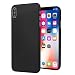 Produktbild Liamoo Apple iPhone XS Max Schutzhülle - Ultra dünn Hülle (0,35 mm) Sehr leicht, Slim Case, Bumper, Edles Design - matt schwarz -