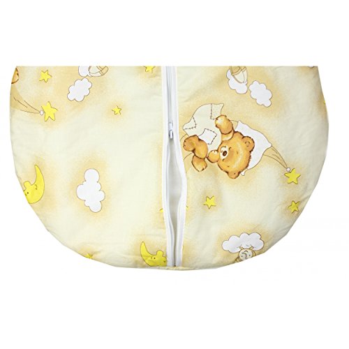 Baby Schlafsack Kinderschlafsack Wattiert Ganzjahres Babyschlafsack ohne Ärmel - 5