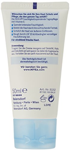 Nivea Feuchtigkeitsspendende Tagespflege, 50 ml - 4