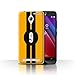 Produktbild Stuff4 Hülle / Case für Asus Zenfone Go ZC500TG / Ford/Gelb Muster / Rennwagen Streifen Kollektion