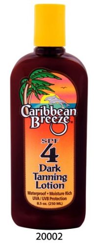 Caribbean Breeze SPF 4 Dark Tanning Lotion 250ml