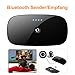 Produktbild Bluetooth Adapter Sender Empfänger 2-in-1 Sender / Empfänger Adapter Stereo 3,5 mm Audiogerät Geeignet für TV / Kopfhörer / Computer / Home Stereo und Auto Audio Systeme, etc.