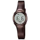 Calypso Kunststoff PUR Damen Uhr K5677/6 Armbanduhr braun Digital D1UK5677/6