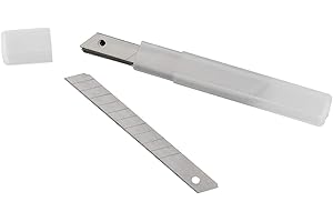 Lame a scatto KWB 9 mm per coltelli da taglio 022990 (10 pezzi, molto affilati, in pratica scatola dispenser)