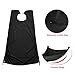 AMTOK Beard Catcher Beard Apron Shaving Cape Beard Bib with Strong Suction Cups for Men, Black