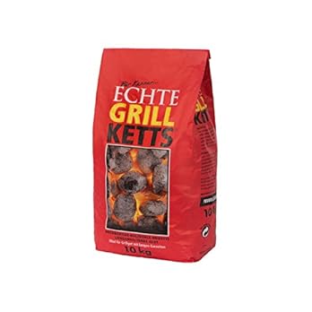 Feuer Flamme Echte Grill Ketts Holzkohle Briketts 10kg