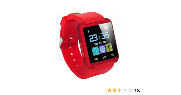 u8 smartwatch red