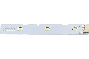 ELCHUIABY Lampe de réfrigérateur pour porte avant Haier BCD575WDB 518WDGH 0064001827 - LED lumineuse économe en énergie - Facile à installer - Longue durée de vie