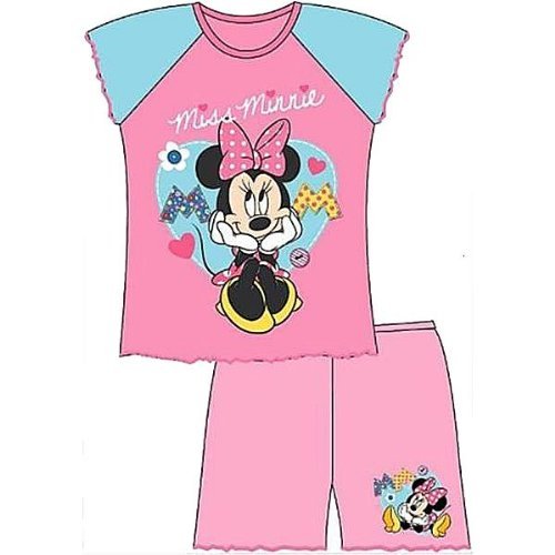 Minnie Mouse Shortie PJ set - Pink - 2-3 Years