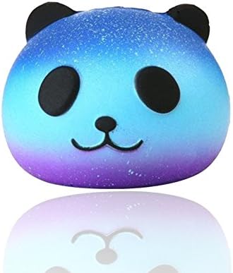 Cute Squishy Toys, Cute Squishies Slow Rising Soft Squishies Scented Charms Toy for Stress Relief and Time Killing (Panda)
