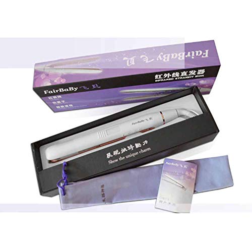 Infrared Hair Straightener Professional  LCD Display PTC Heating  3D Floating Board  Flat Iron For Hair Styling  2 In 1 Professional Ceramic Tourmaline Iron For Hair Straightening And Curling