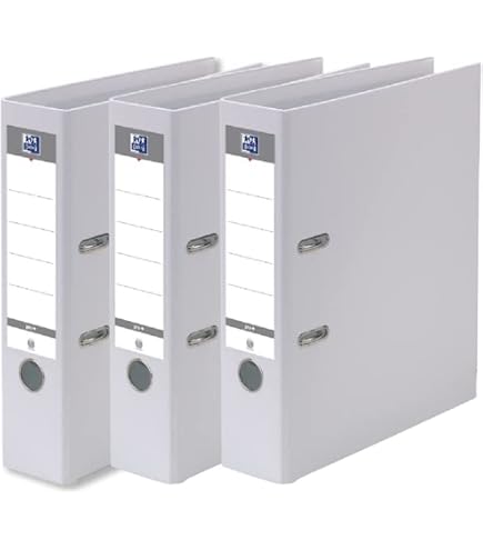 DONAU Master Lot De 10 Classeurs De Bureau/Fins Format A4 5 Cm Avec